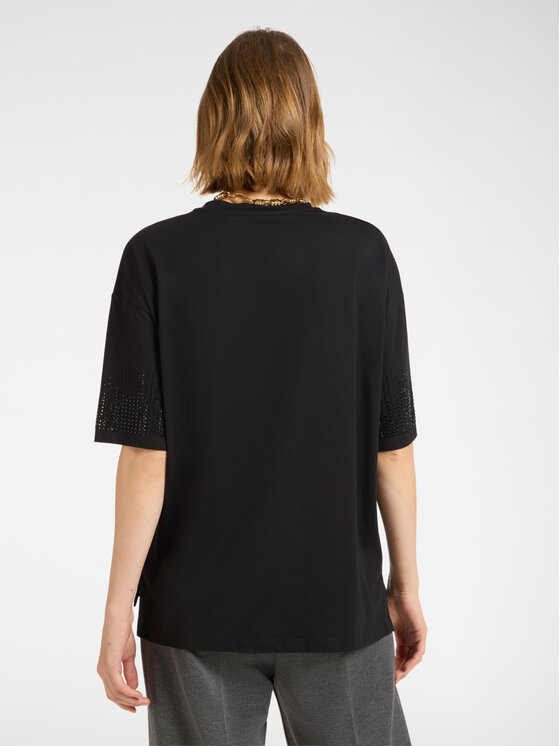 Elena Mirò Elena Mirò T-shirt G315Z100523N033 Nero Regular Fit