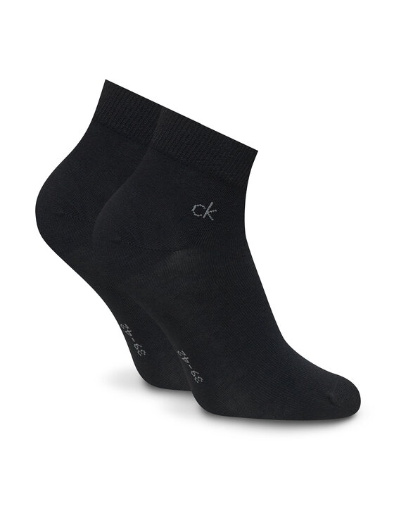 Calvin Klein Calvin Klein Комплект 3 чифта къси чорапи мъжки 701234209 Черен