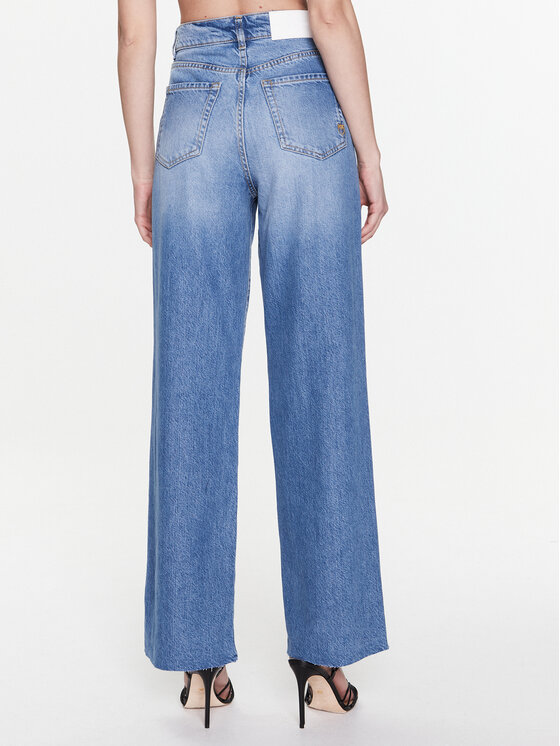 PINKO Pinko Traperice Wilma 100173 A0GE Plava Wide Leg