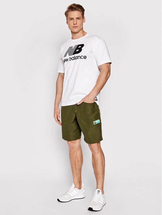 New Balance New Balance Spordišortsid MS01518O Roheline Regular Fit