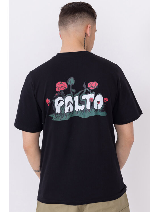 Palto Palto T-Shirt Oppio Czarny Relaxed Fit