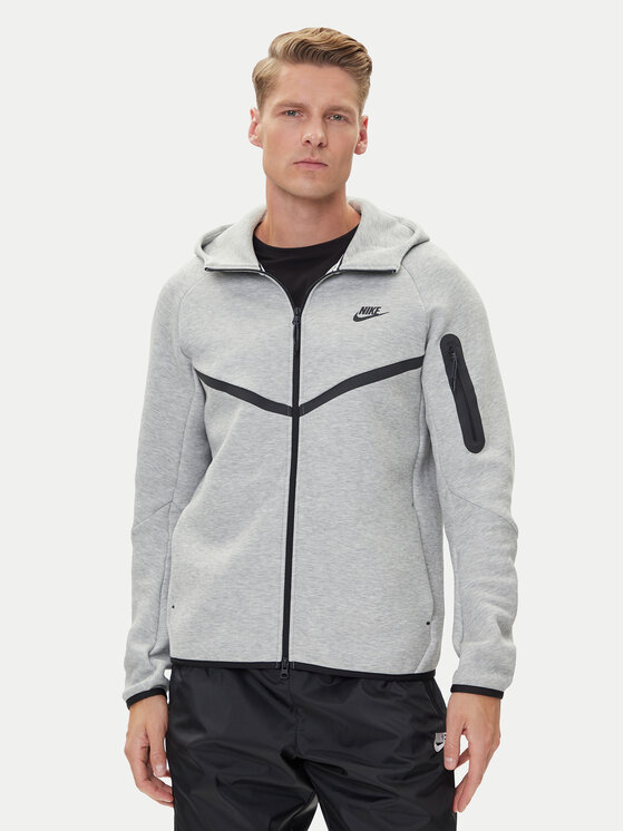 Nike Nike Суитшърт Windrunner HV0949 Сив Regular Fit
