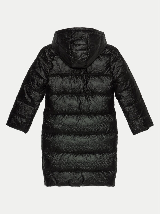 Guess Guess Пуховик J4BL03 WGIW0 Чорний Regular Fit