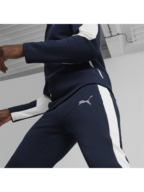 Puma Puma Spodnie dresowe 678997 Niebieski Regular Fit