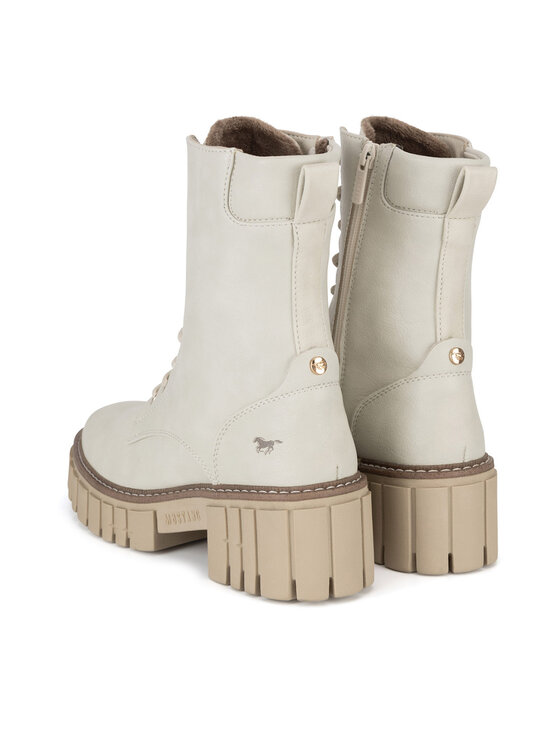 Mustang Mustang Stiefeletten 1447-506 Weiß