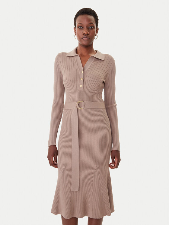 Marciano Guess Marciano Guess Strickkleid 5BGK07 5891Z Beige Slim Fit