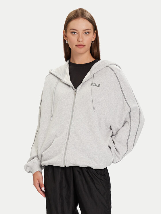 Puma Puma Суитшърт PUMA X ROSÉ T7 633801 10 Сив Oversize