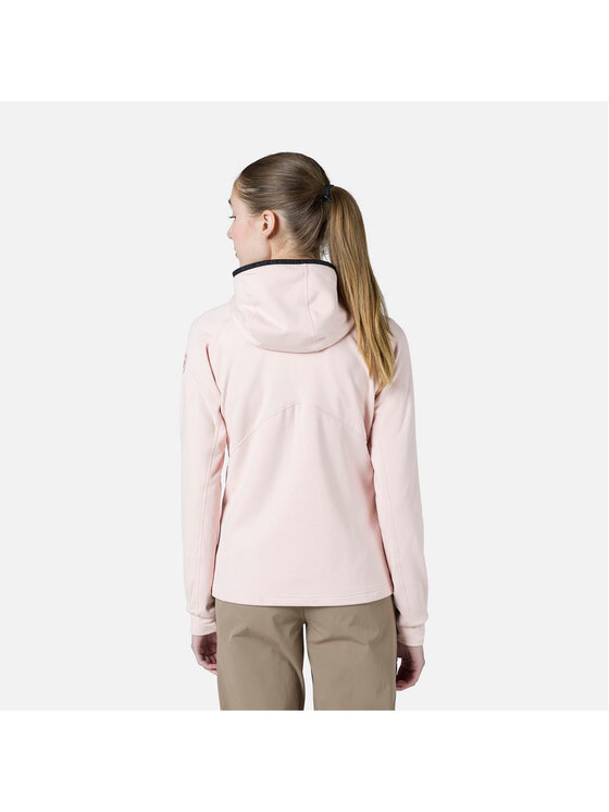 Rossignol Rossignol Bluza techniczna W Midlayer Thin Fz Różowy Regular Fit