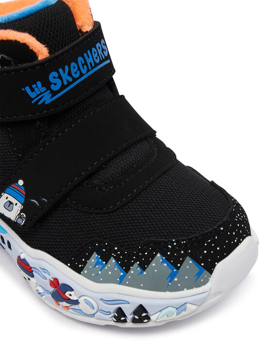 Skechers Skechers Снігоходи Play Scene - Frosty Pals 407319N/BKMT Чорний