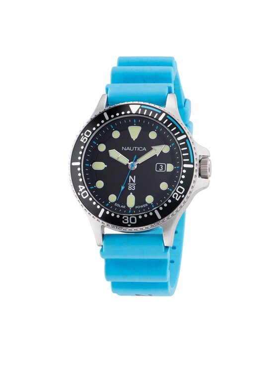 Nautica Nautica Laikrodis NAPCBS305 Sidabrinė