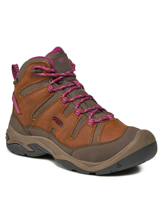 Keen Keen Pārgājienu apavi Circadia Mid Wp 1026765-10 Brūns