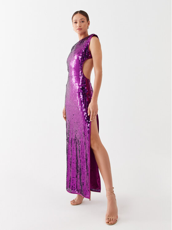 MVP Wardrobe MVP Wardrobe Večerní šaty MVPE3AB055.0TL0053 Fialová Regular Fit