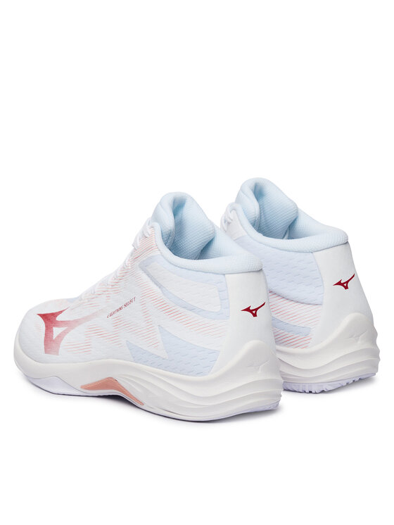 Mizuno Mizuno Încălțăminte pentru sporturi de interior Lightning Select Mid V1GC2675 Alb