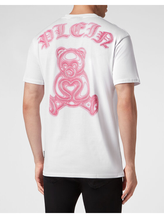 PHILIPP PLEIN PHILIPP PLEIN T-Shirt 1389 Biały Regular Fit
