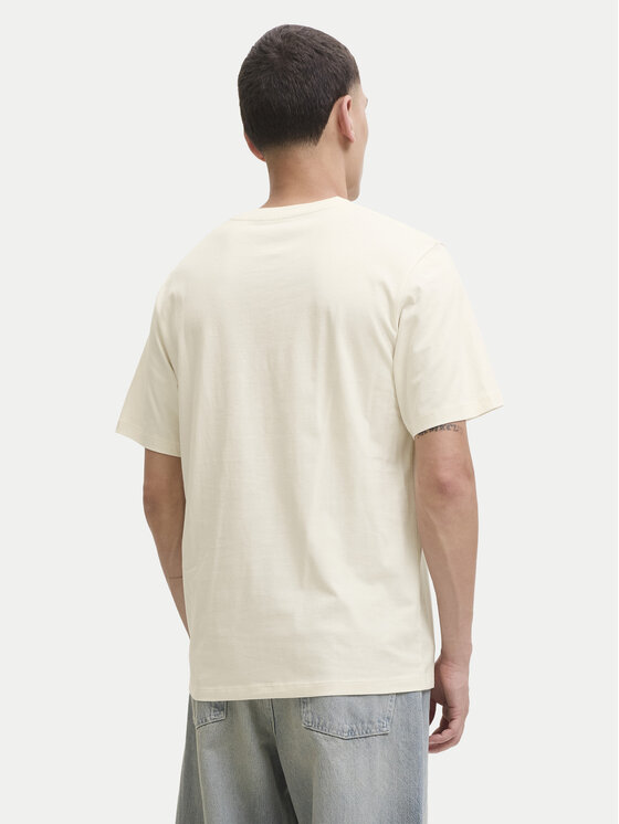 Jack&Jones Jack&Jones T-Shirt Rinwood 12283628 Εκρού Regular Fit