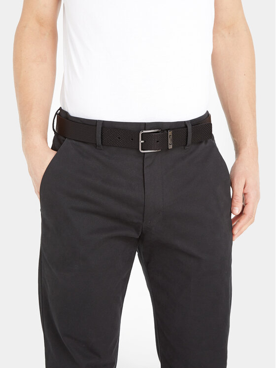 Calvin Klein Calvin Klein Ζώνη Ανδρική Warmth Plus Nano Mono K50K510953 Μαύρο