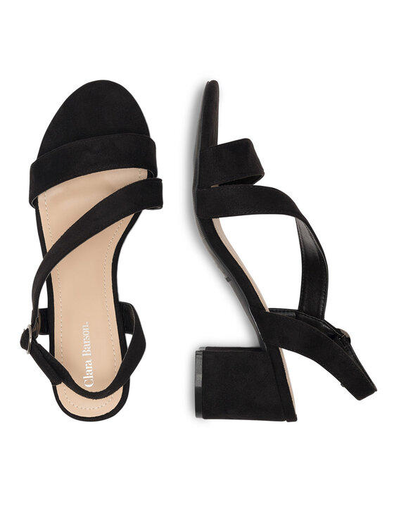 Clara Barson Clara Barson Sandalen AK250423-3 Schwarz