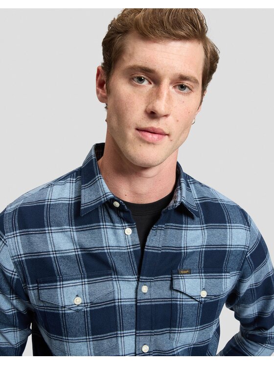 Lee Lee Koszula REGULAR SHIRT Kolorowy Regular Fit