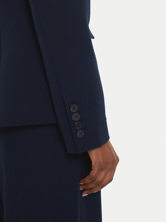 Silvian Heach Silvian Heach Marynarka Runge GPA24181GC Granatowy Regular Fit
