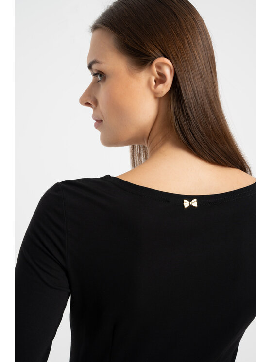 CLICK CLICK Φόρεμα κοκτέιλ 60-6149 Μαύρο Skinny Fit