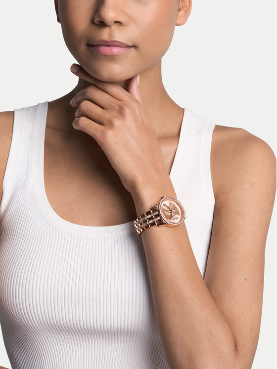 Michael Kors Michael Kors Zegarek MK7541 Różowe złoto