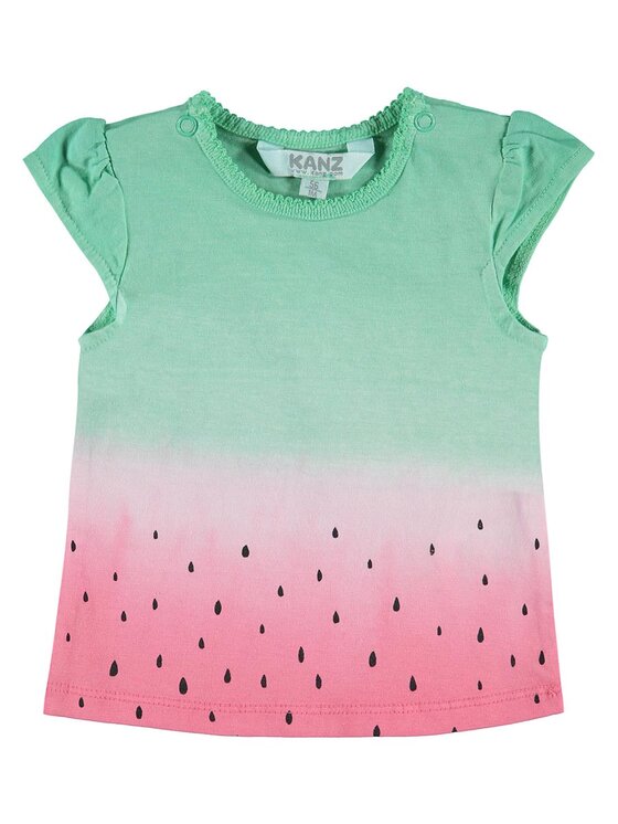 Kanz Kanz T-Shirt 1712163-5242 Zielony Basic Fit