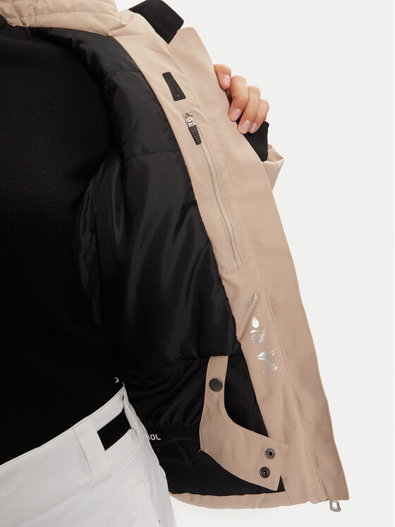 Rossignol Rossignol Slēpošanas jaka Staci RLMWJ07 Bēšs Regular Fit