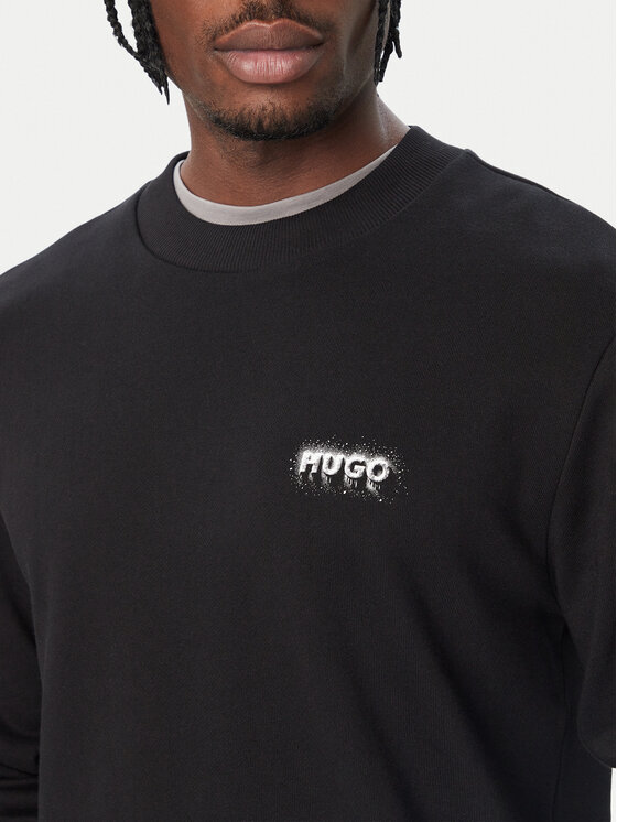 HUGO HUGO Суитшърт Nodacrew 50572390 Черен Regular Fit