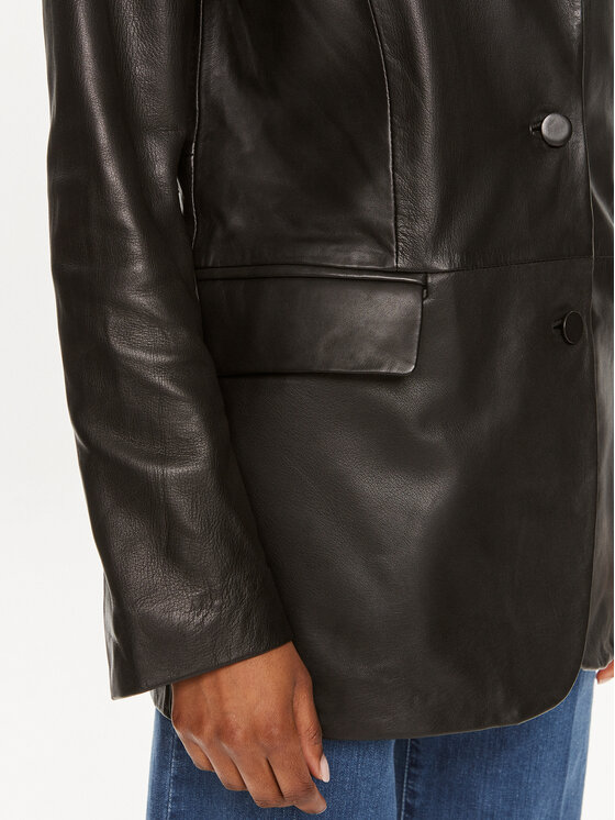 Bruuns Bazaar Bruuns Bazaar Sakko Frili BBW3812 Schwarz Regular Fit