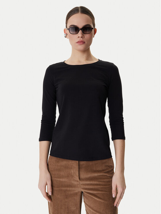 Weekend Max Mara Weekend Max Mara Blúz Multia 2615971011 Fekete Regular Fit