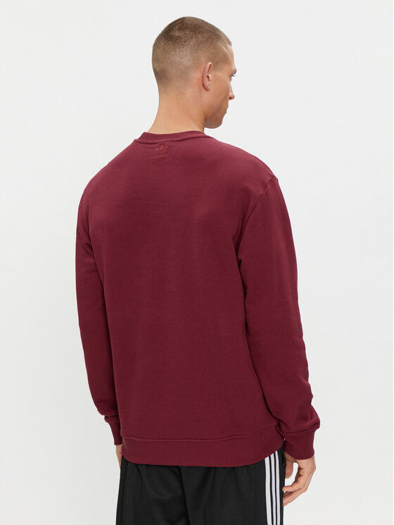 adidas adidas Pulóver Graphics Archive Crew Sweatshirt IC5770 Piros Regular Fit