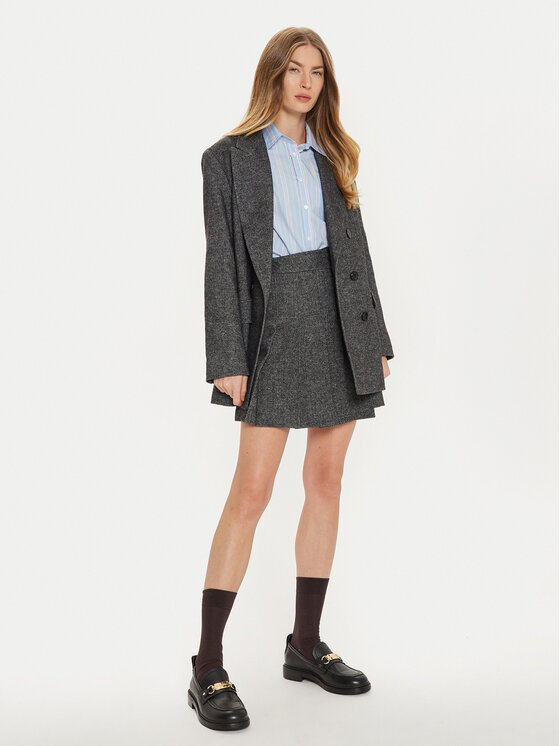 MAX&Co. MAX&Co. Minigonna 2426106054200 Grigio Regular Fit