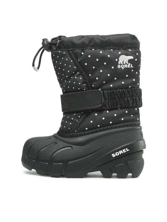 Sorel Sorel Čizme za snijeg Childrens Flurry Print NC3503-010 Crna