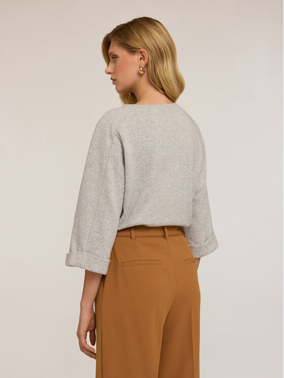 Motivi Motivi T-shirt G014W103481N013 Grigio Regular Fit