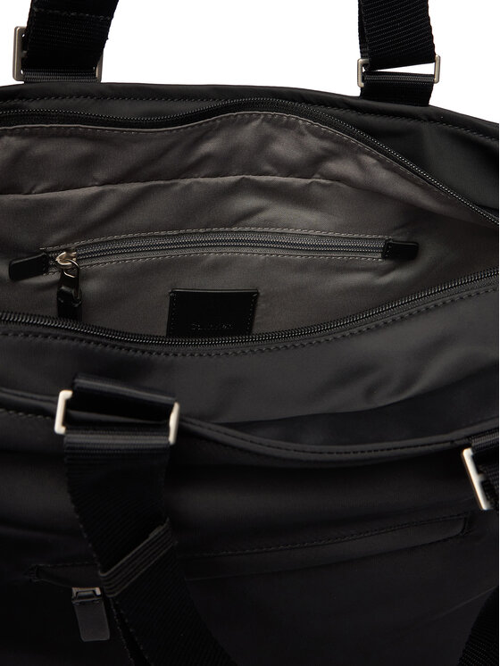 Calvin Klein Calvin Klein Taška Sleek Pocket Tote LV04D3340G Čierna