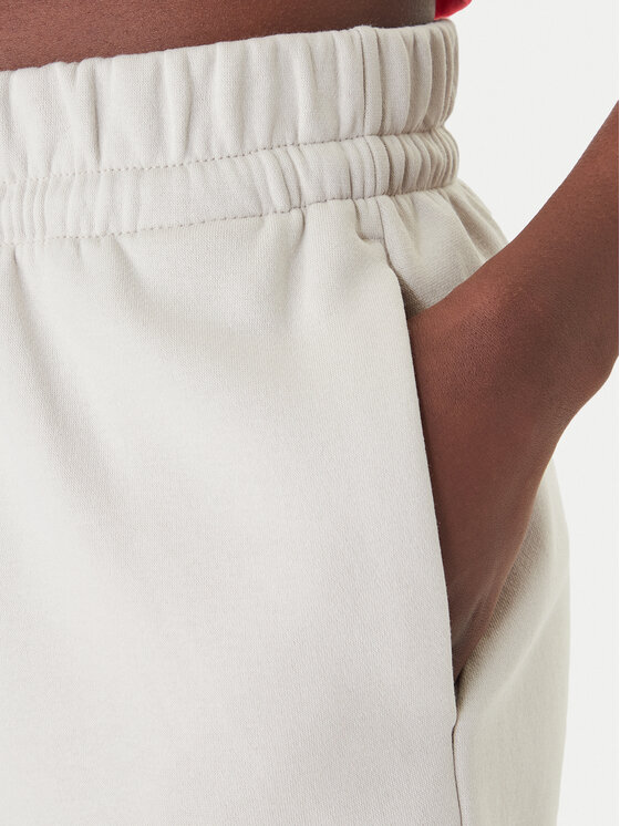 adidas adidas Pantaloncini sportivi Essentials Small Logo Feel Cozy JC5931 Beige Regular Fit