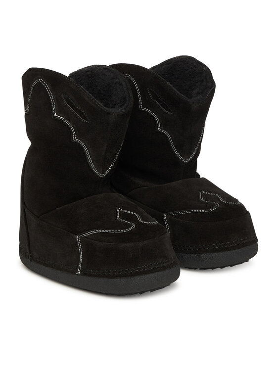 Inuikii Inuikii Schneeschuhe Cowboy Emboidery 1002.024.0031 Schwarz