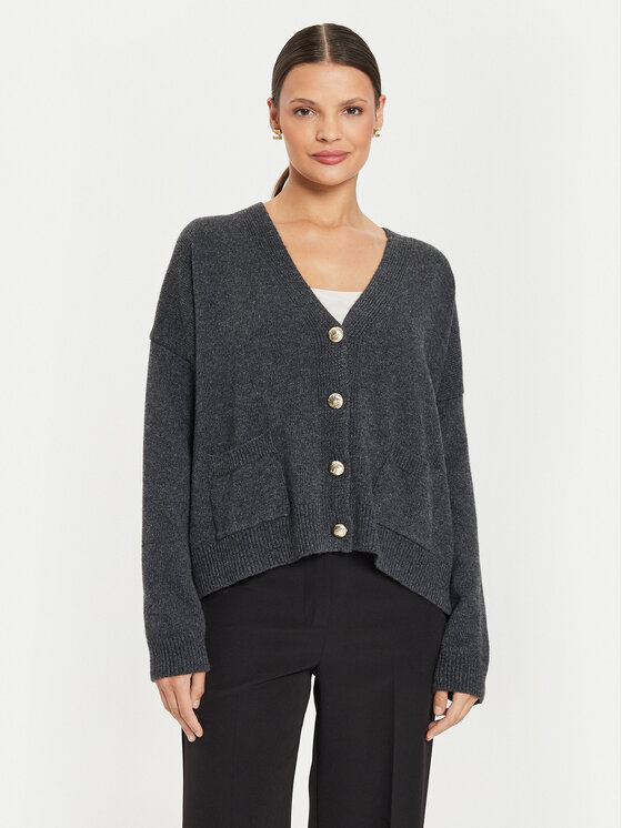 Kontatto Cardigan 3M0172 AI253M06 Grigio Regular Fit, taglia : OS