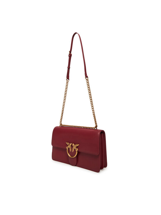 PINKO PINKO Τσάντα Love One Classic Dc PE 25 PCPL 100941 A0F1 Μπορντό
