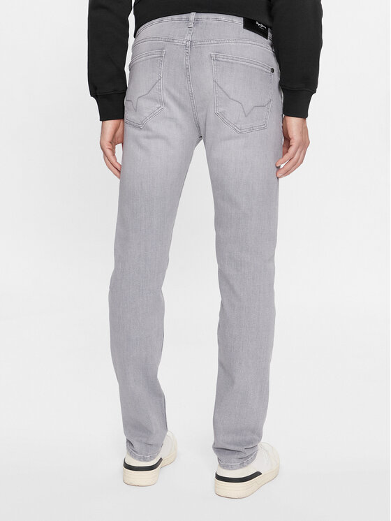 Pepe Jeans Pepe Jeans Jeansy PM207388 Szary Slim Fit