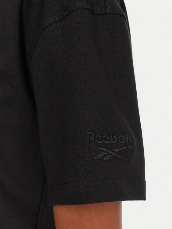 Reebok Reebok T-krekls RK25319CCW Melns Regular Fit