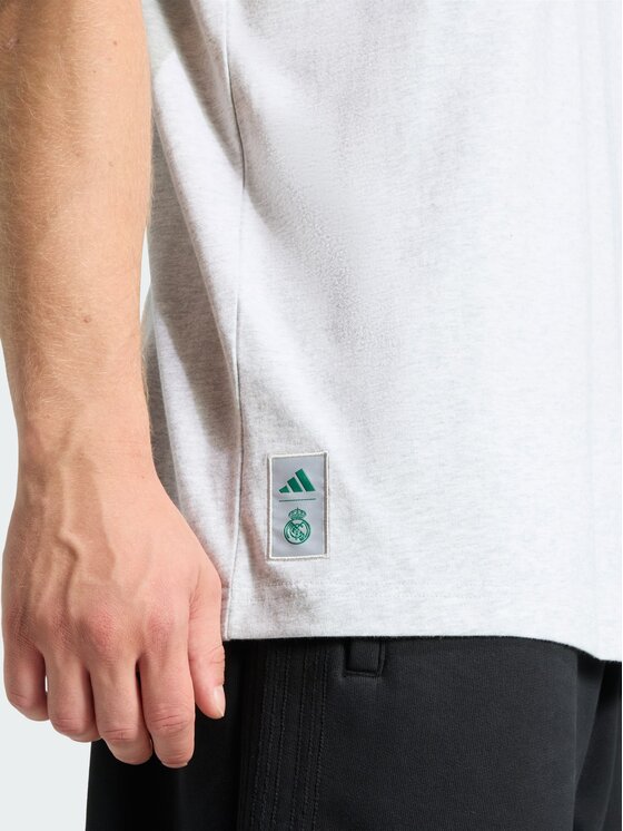 adidas adidas Koszulka techniczna 162501 Szary Loose Fit