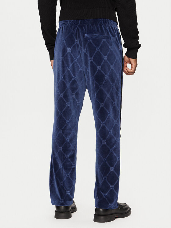 HUGO HUGO Donji dio trenerke Dislaco 50522512 Tamnoplava Relaxed Fit