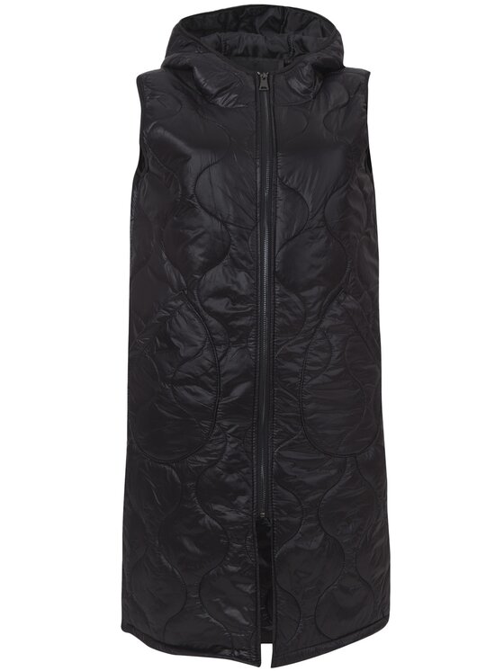 Perso Perso Kurtka damska BLE225302F Czarny Regular Fit