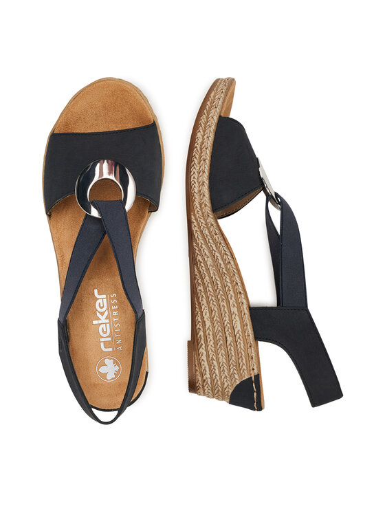 Rieker Rieker Sandalen 624H6-14 Dunkelblau