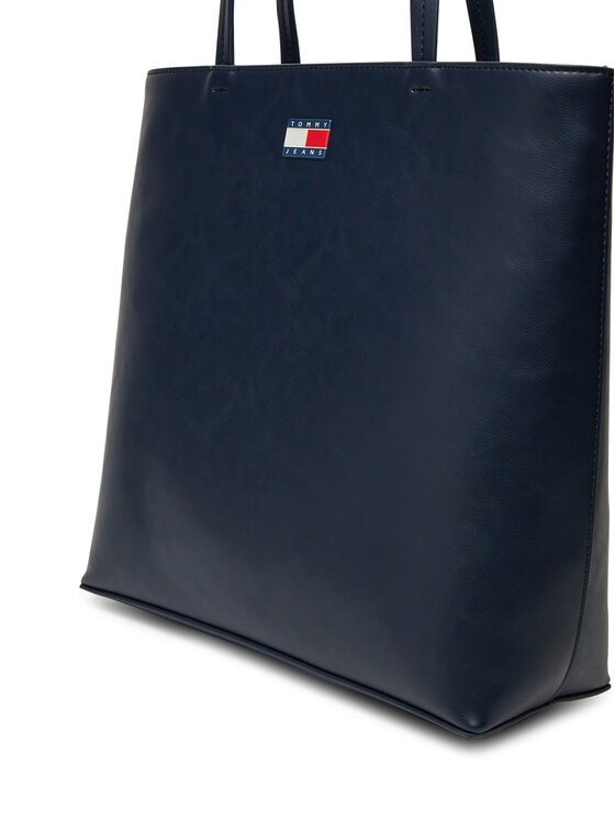 Tommy Jeans Tommy Jeans Ročna torba Tjw Ess Must Tote AW0AW17390 Mornarsko modra