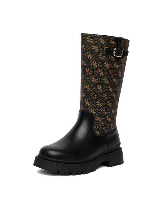 Guess Guess Ботуши EO-CS6795-02 Черен