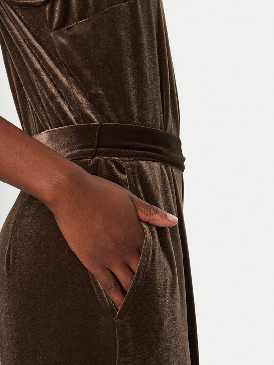Gap Gap Overal 645193-01 Béžová Wide Leg