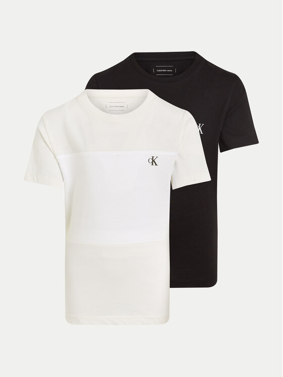 Calvin Klein Jeans Calvin Klein Jeans Komplekt kahest t-särgist Color Block IB0IB02441 Värviline Regular Fit