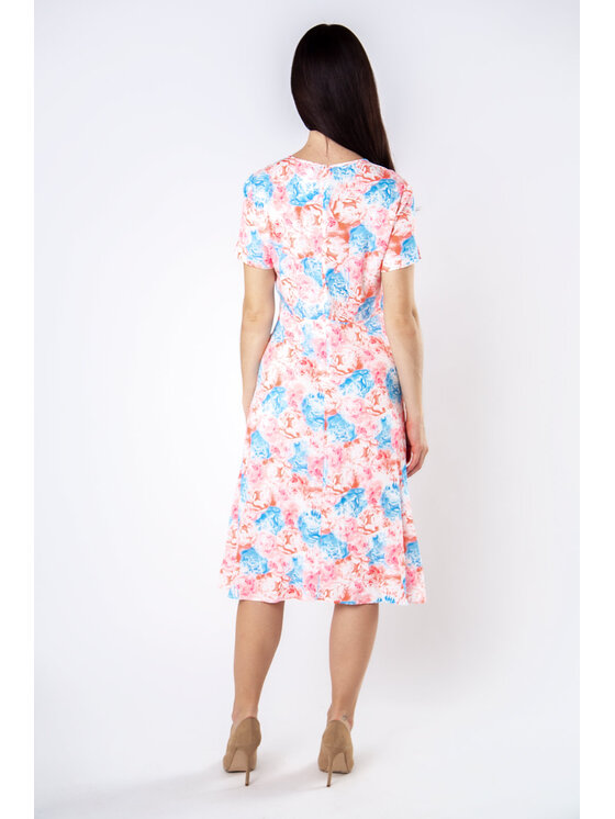 QUIOSQUE QUIOSQUE Každodenné šaty SAVONA DRESS Ružová Regular Fit